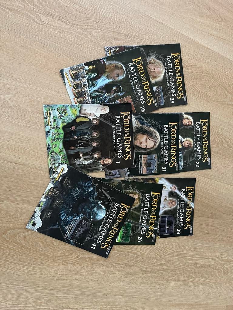 Lord of the Rings Battle Games Tijdschriften - Nieuwstaat, Ophalen, Zo goed als nieuw, Boek of Poster