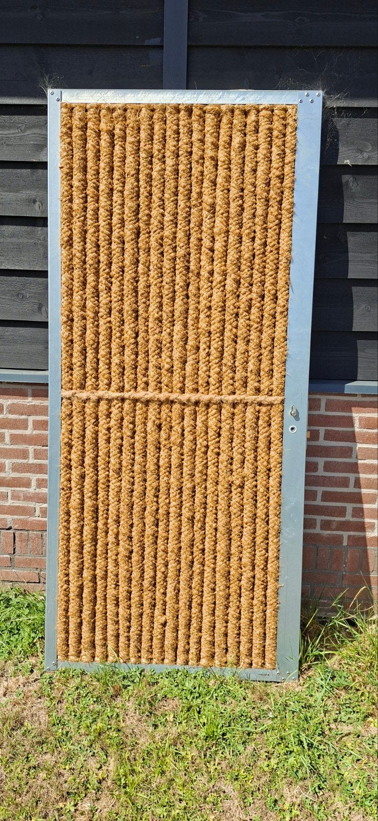 KokoWall Tuindeur 90x200 cm kokos, Tuin en Terras, Schuttingen, Ophalen, Gebruikt, Minder dan 3 meter, 1 tot 2 meter