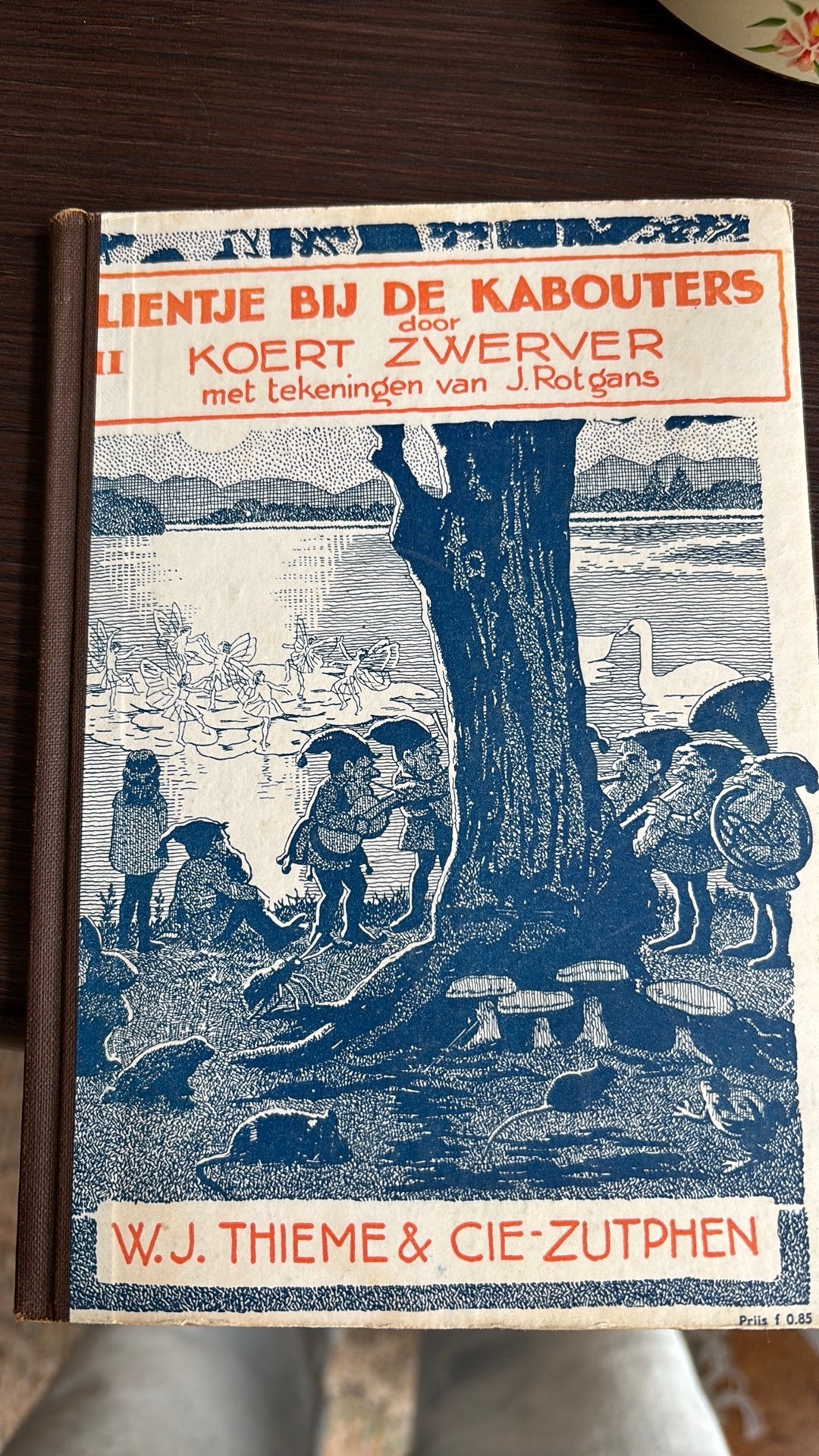 Lientje bij de kabouters, 2e leerjaar, 1948, Koert Zwerver, Antiek en Kunst, Ophalen of Verzenden