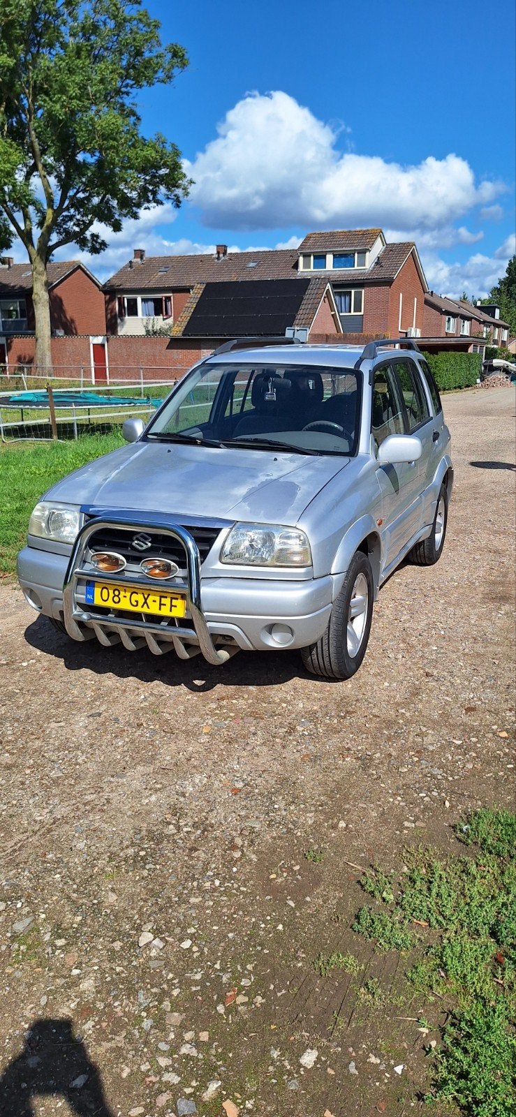 Suzuki Grand Vitara 2.0 5D 2001 Grijs, Auto's, Suzuki, 1330 kg, 1995 cc, 4 cilinders, Grand Vitara