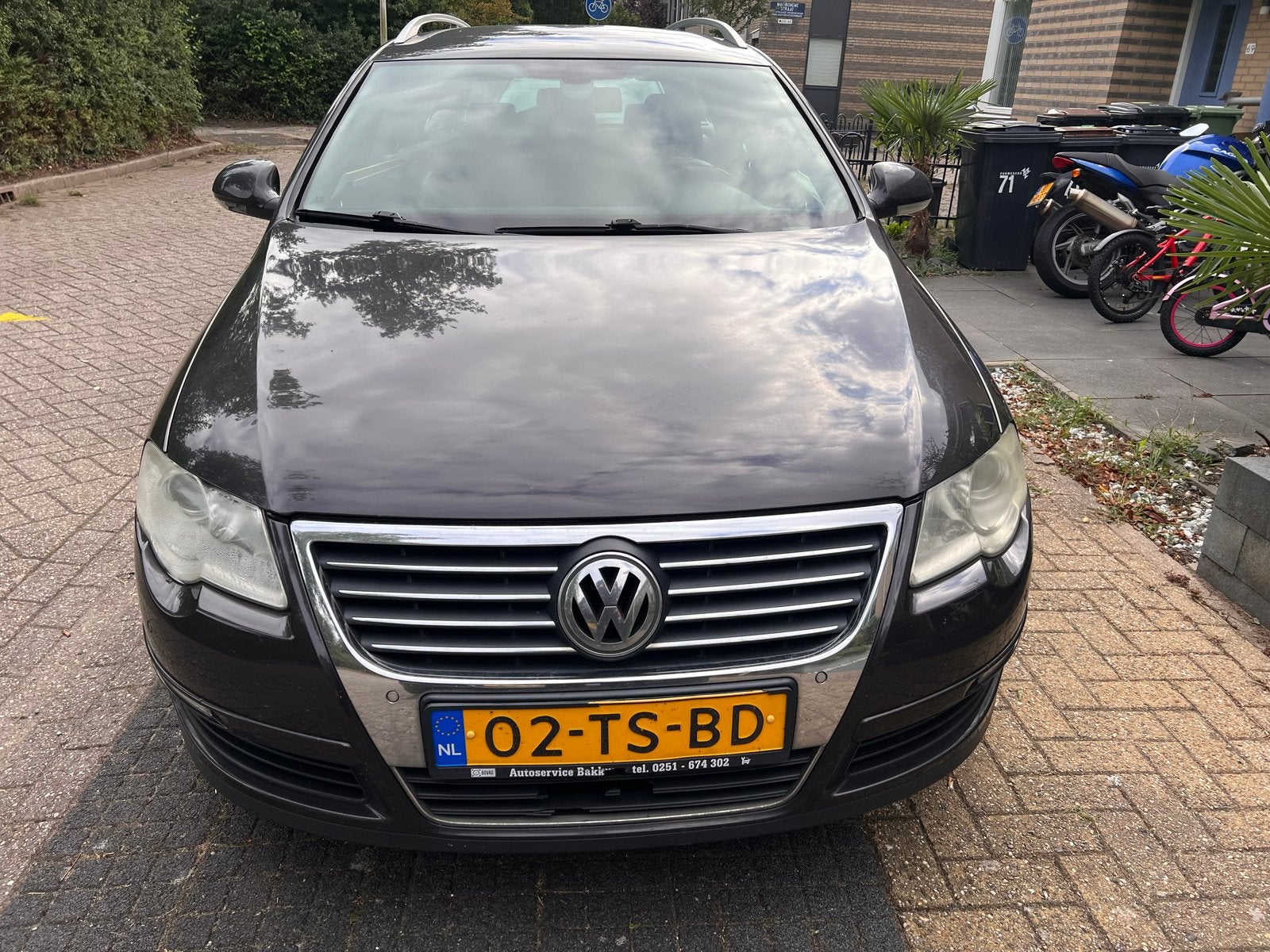 Volkswagen Passat 2.0 TFSI 147KW Variant AUT 2007 Bruin, Auto's, Dealer onderhouden, Beige, 4 cilinders, Bluetooth