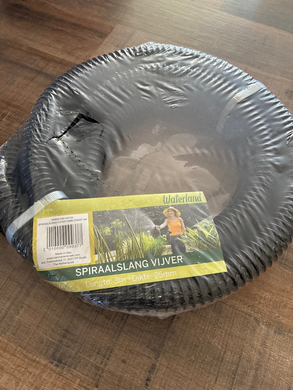 Waterland Spiraalslang Vijver - 3m, 25mm, Ophalen, Nieuw