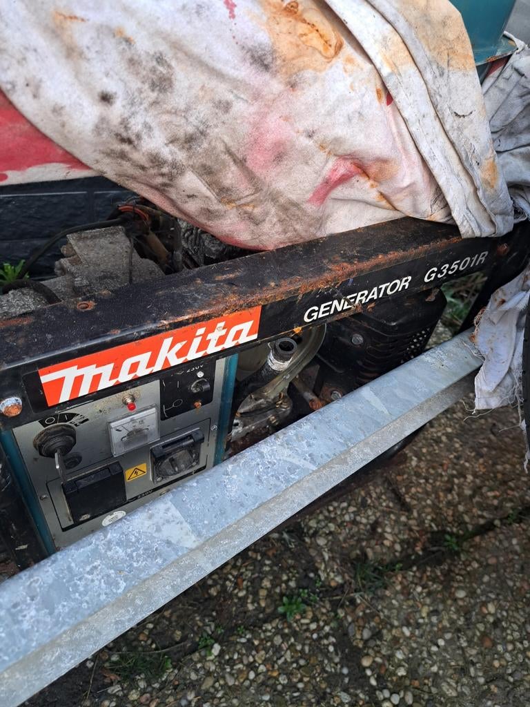 Makita Generator G3501R - Gebruikt, Ophalen of Verzenden, Gebruikt