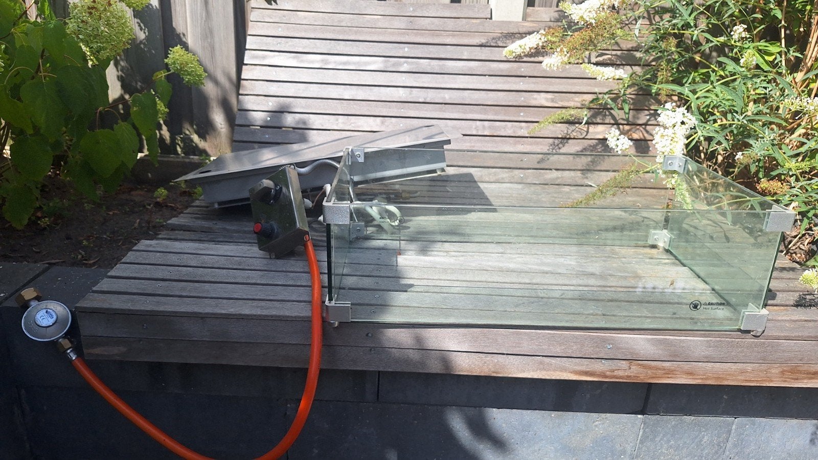 gasbrander incl. glazen bescherming, Ophalen, Overige materialen