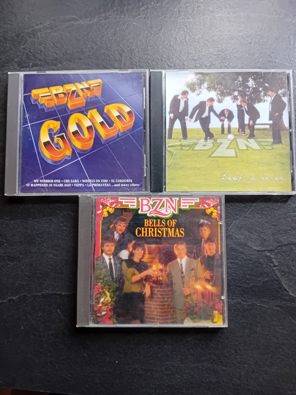 BZN CD's: Gold, Leef je leven & Bells of Christmas, Cd's en Dvd's, Ophalen of Verzenden, Gebruikt, Pop, Album