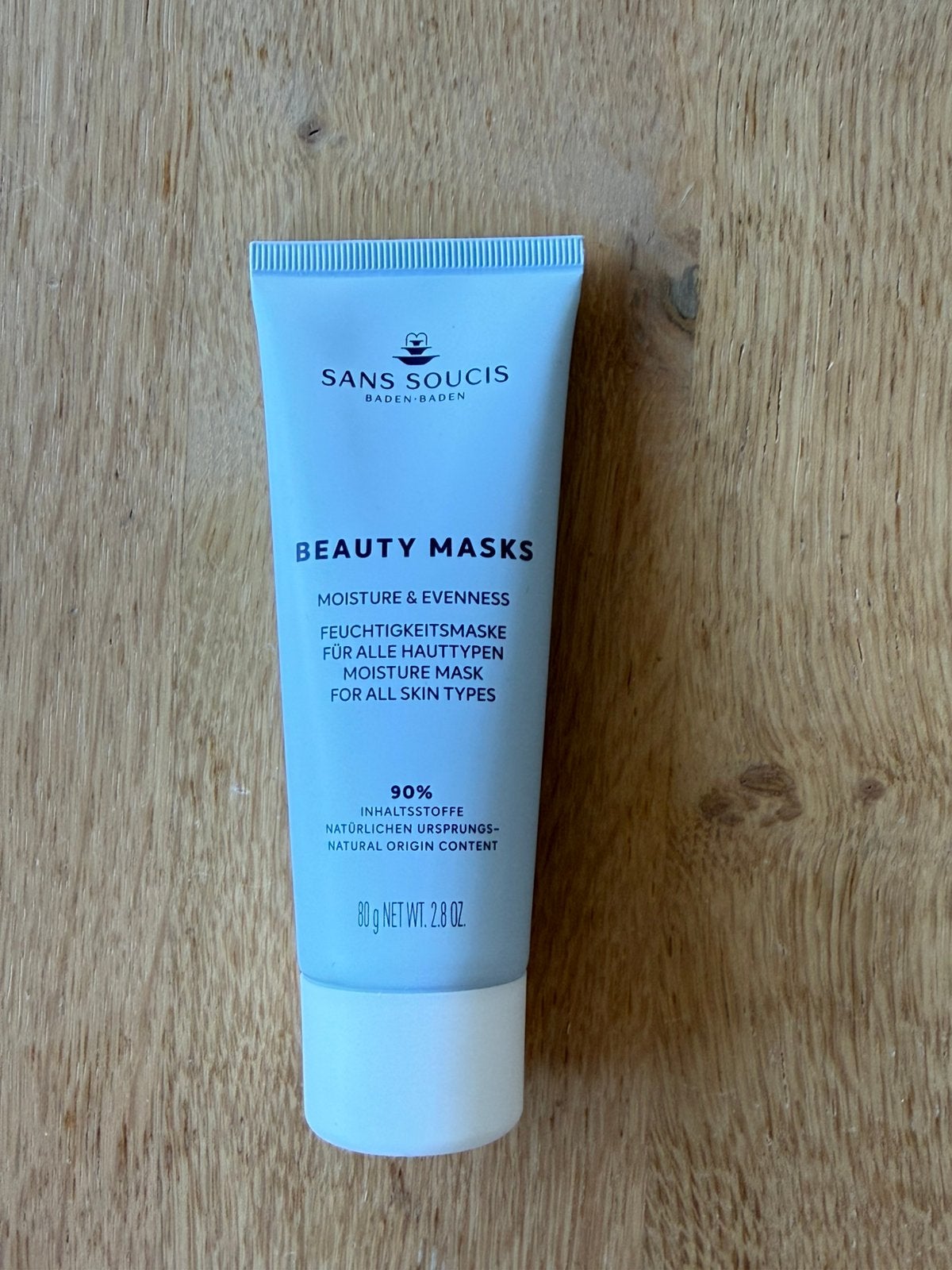 Sans soucis beauty masks moisture & eveness 80g nieuw, Ophalen of Verzenden, Nieuw, Gehele gezicht, Verzorging