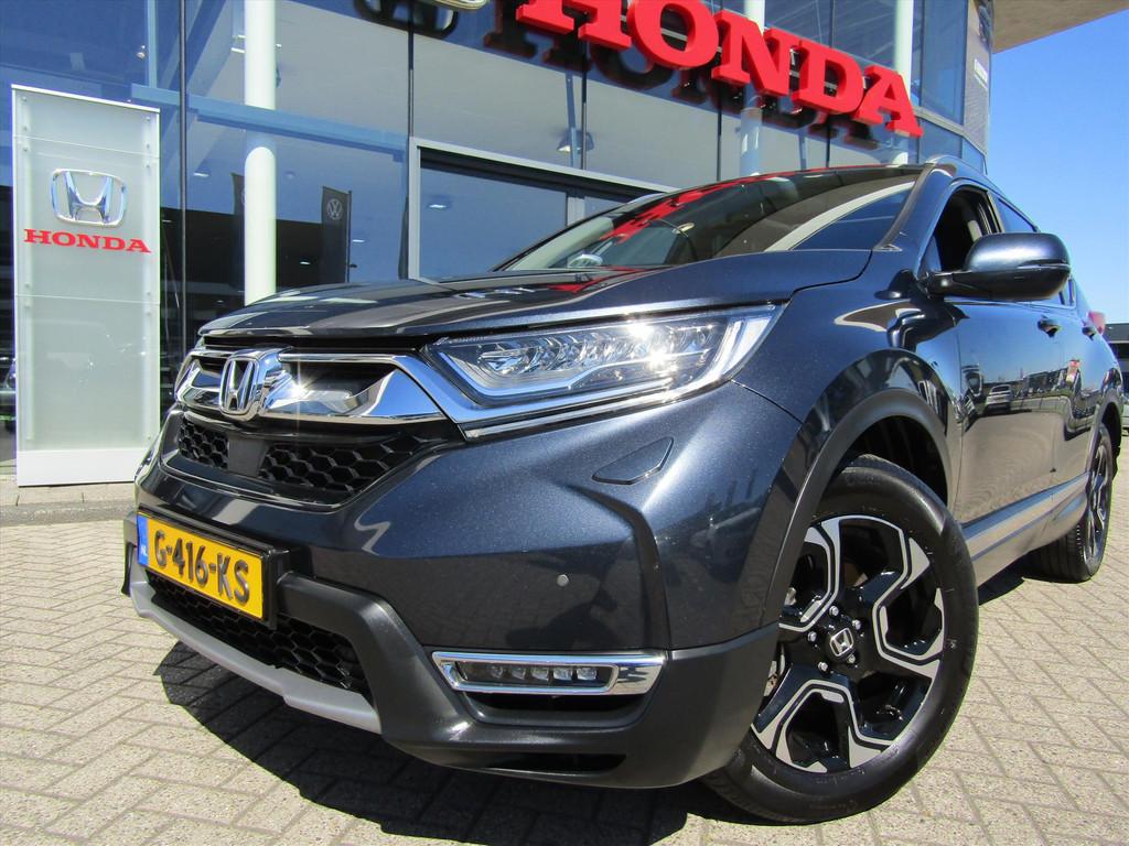 Honda CR-V 2.0 HYBRID 184pk AWD E-CVT Executive, Eerste eige, Auto's, Honda, Automaat, 145 pk, 4 cilinders, Blauw