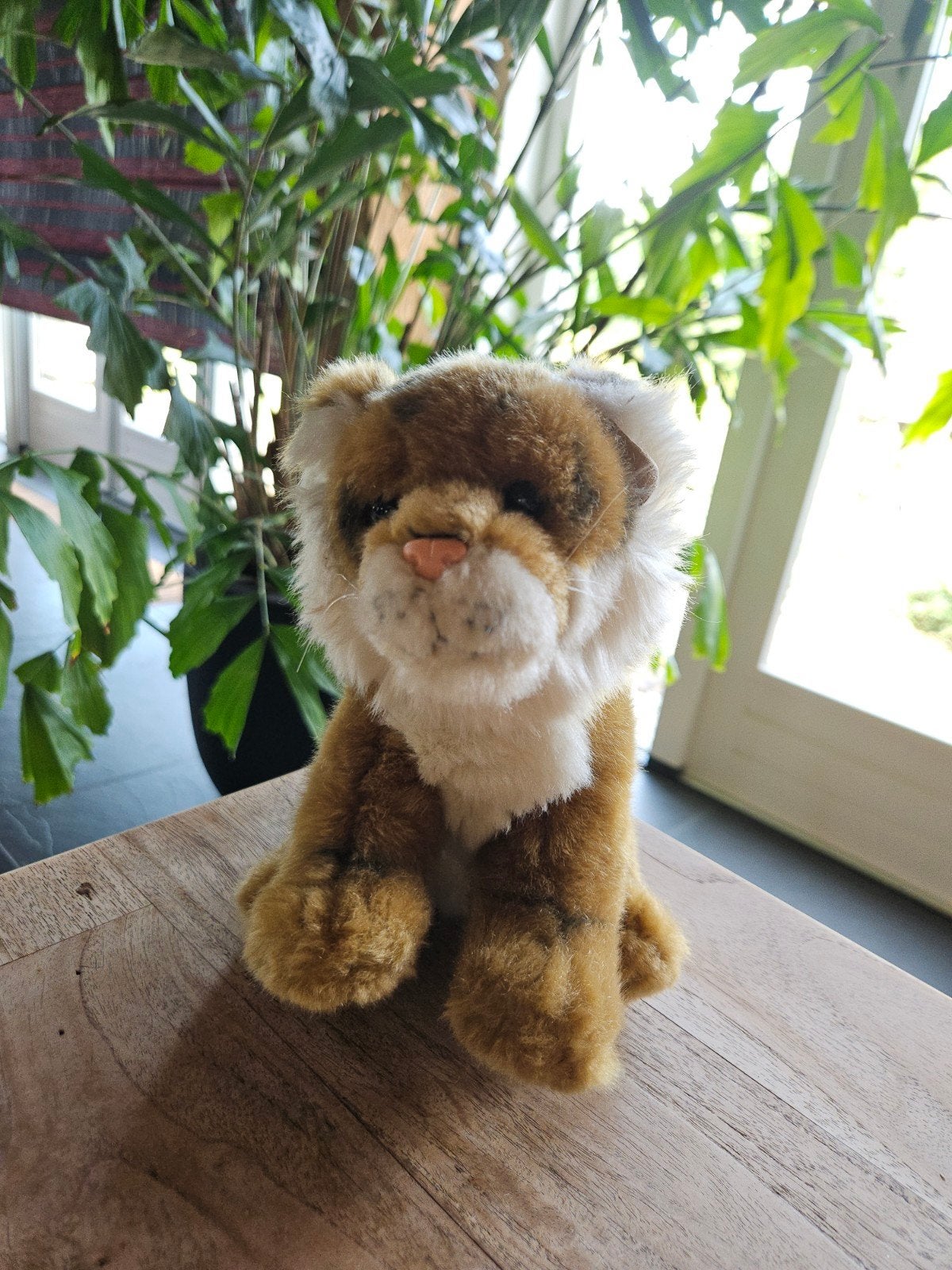 WWF WNF Tijger leeuw knuffel, Ophalen of Verzenden, Gebruikt, Tijger