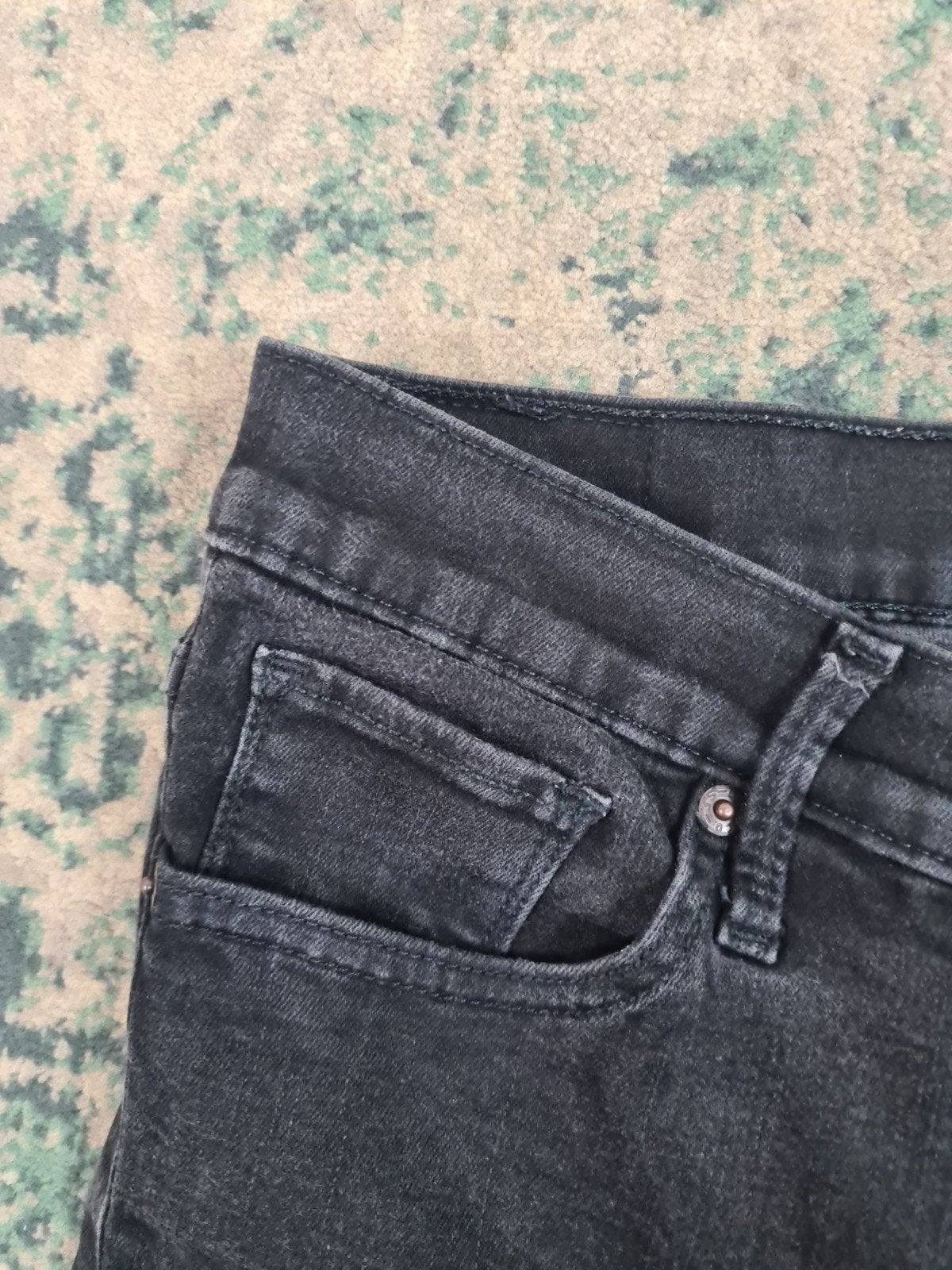 Levi's highwaist skinny W30 L30 WMN stretch Tulsi3030 Zwart, Zwart, Ophalen of Verzenden, Zo goed als nieuw, W30 - W32 (confectie 38/40)