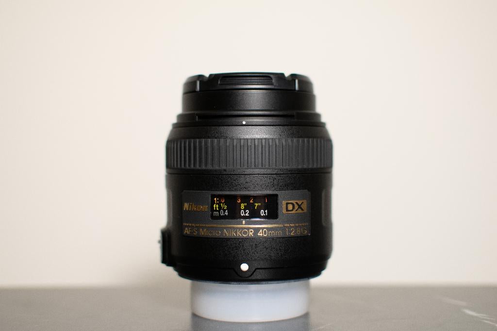 Nikon AF-S Micro 40MM 1:2.8G, Ophalen, Zo goed als nieuw, Macrolens