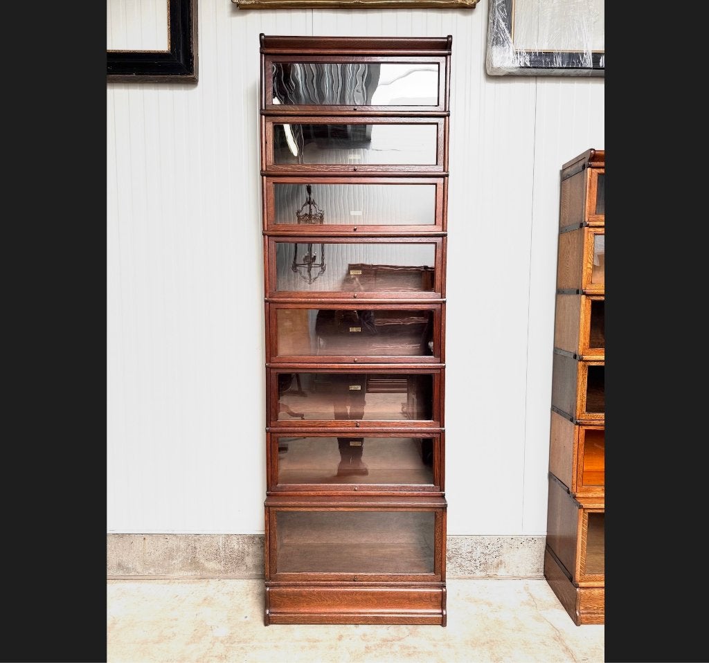 Originele antieke Globe Wernicke BOEKENKAST VITRINEKAST 1910, Ophalen of Verzenden