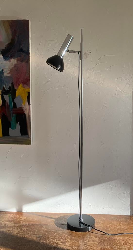 Cosack Floor lamp 70s vintage silence of the lamps, Huis en Inrichting, Lampen | Vloerlampen, Gebruikt, 150 tot 200 cm, Metaal