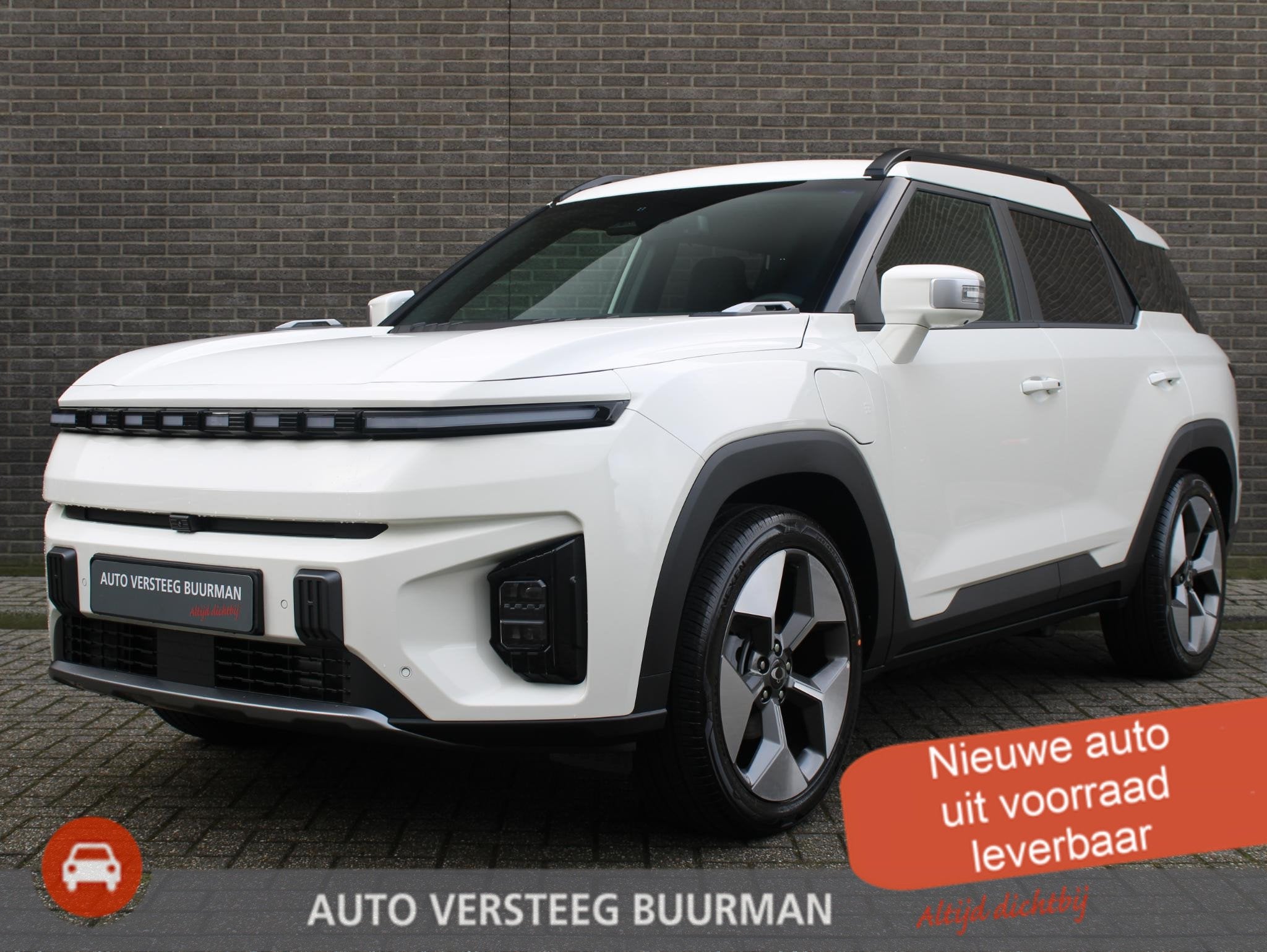 KGM Torres EVX VAN 80.6kWh - 2WD VAN uitvoering 7 jaar garan, Auto's, Jeep, 12 maanden, Wit, Leder, SUV of Terreinwagen