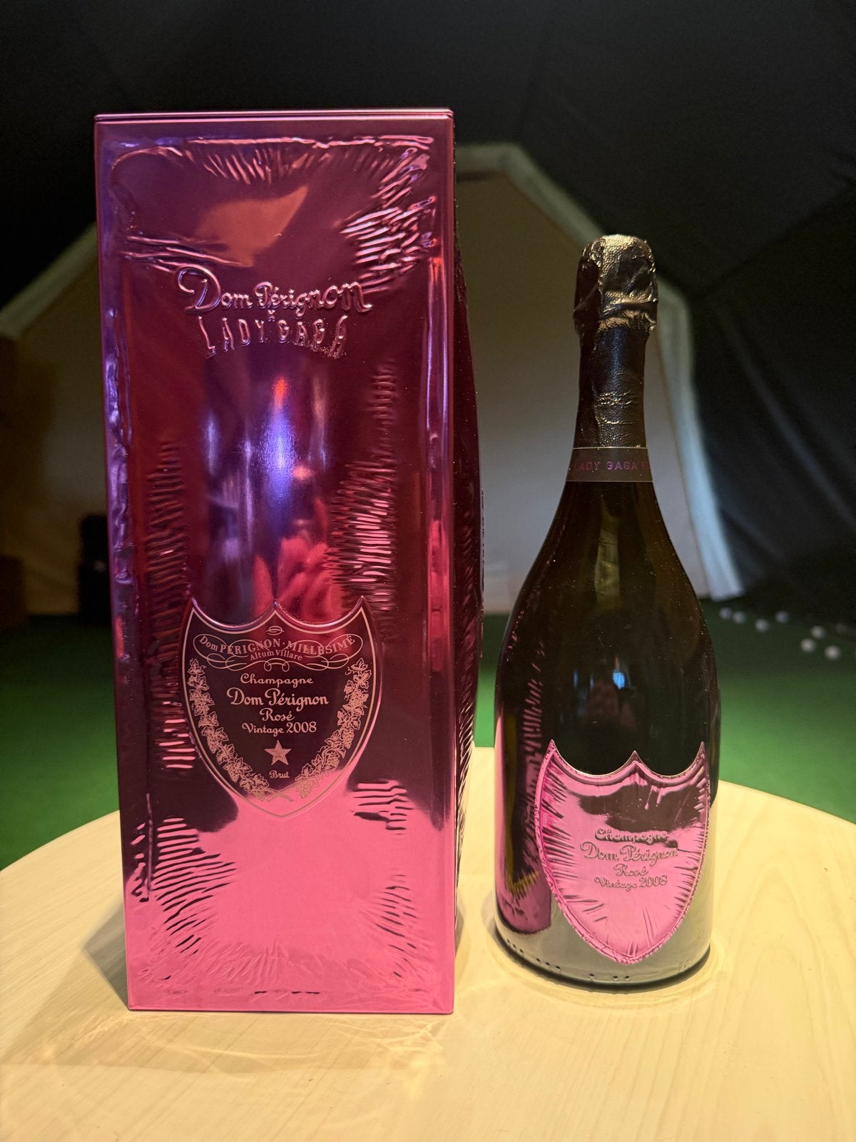 Dom Pérignon Rosé Lady Gaga 2008 Dummy Fles, Ophalen of Verzenden, Zo goed als nieuw