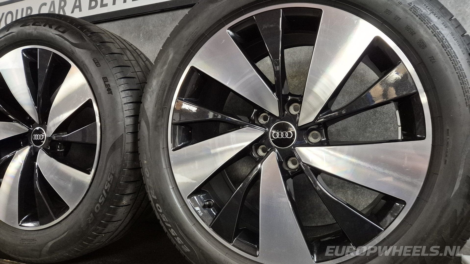 20 inch Audi Q6 RS e-tron velgen Pirelli zomerbanden, Gebruikt, -, 285 mm, -