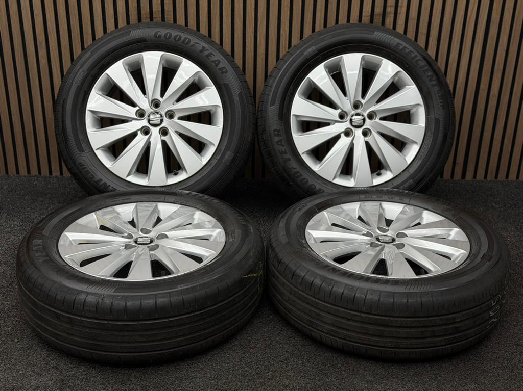 Originele 16 inch Seat Arona 5x100 ET45 205/60/16 Goodyear, Auto-onderdelen, Banden en Velgen, Ophalen, 16 inch, ., Banden en Velgen