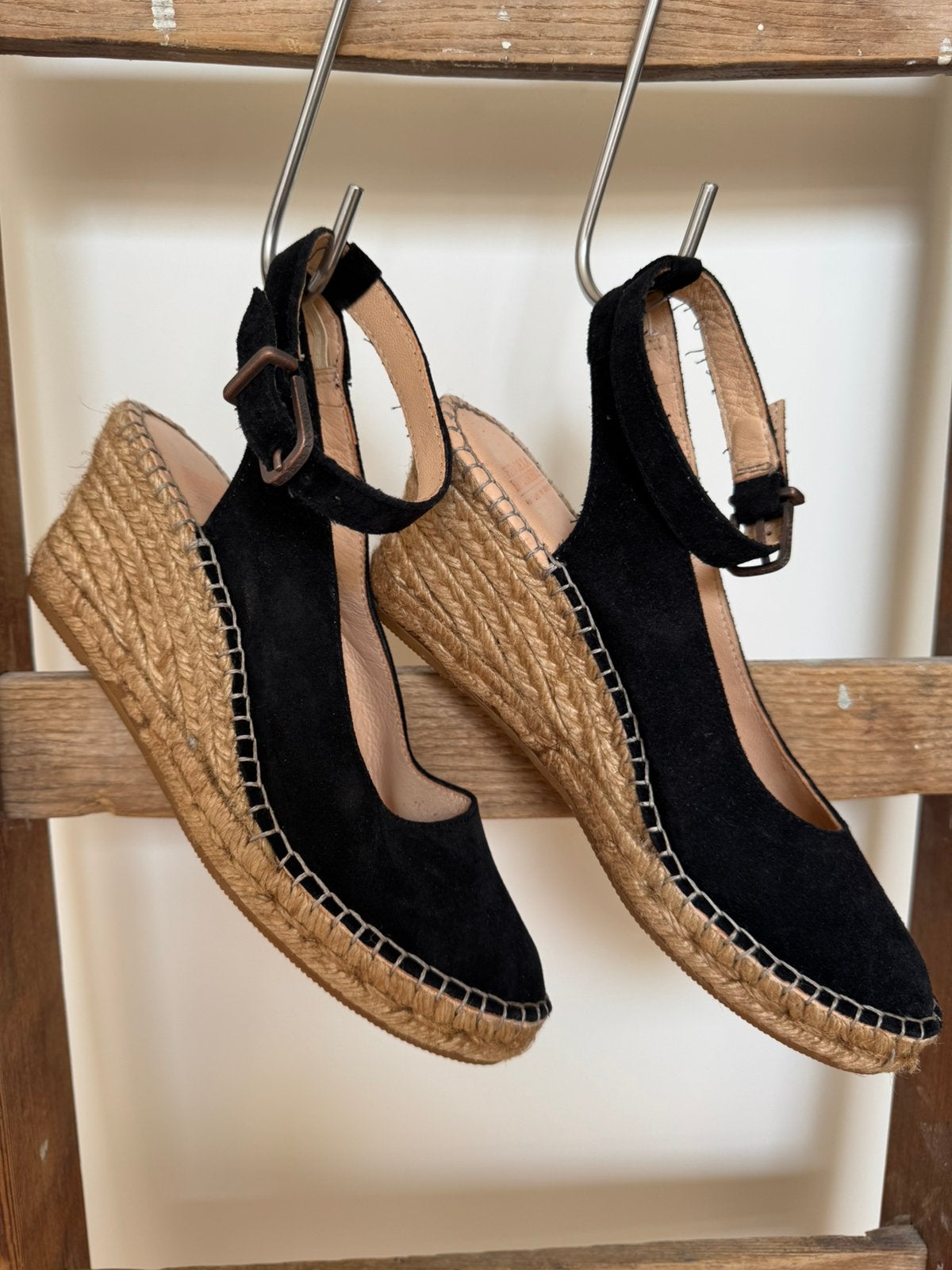 Espadrilles Sandalen Fred de la Bretoniere, Zwart, Nieuw, Ophalen of Verzenden, Espadrilles of Moccasins