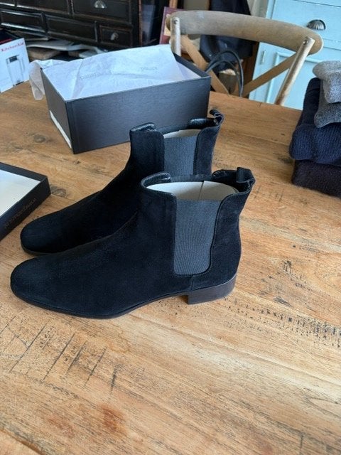 Panara Chelsea boots/enkellaarzen zwart suede, nieuw 40, Kleding | Dames, Panara, Zwart, Lage of Enkellaarzen, Nieuw