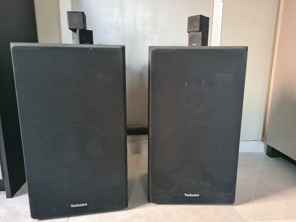 2 Speakers Technics SB-3170, Stereo speakers, Gebruikt, 60 tot 120 watt, Ophalen