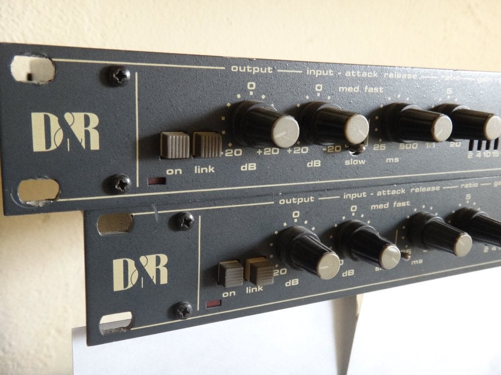 Vintage D & R Studio Compressor Limiter, Ophalen of Verzenden, Gebruikt, Overige typen