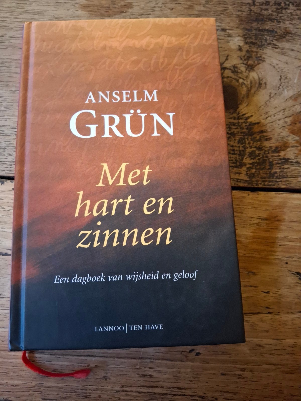 Anselm Grün - Met hart en zinnen, Ophalen of Verzenden, Zo goed als nieuw, Anselm Grün