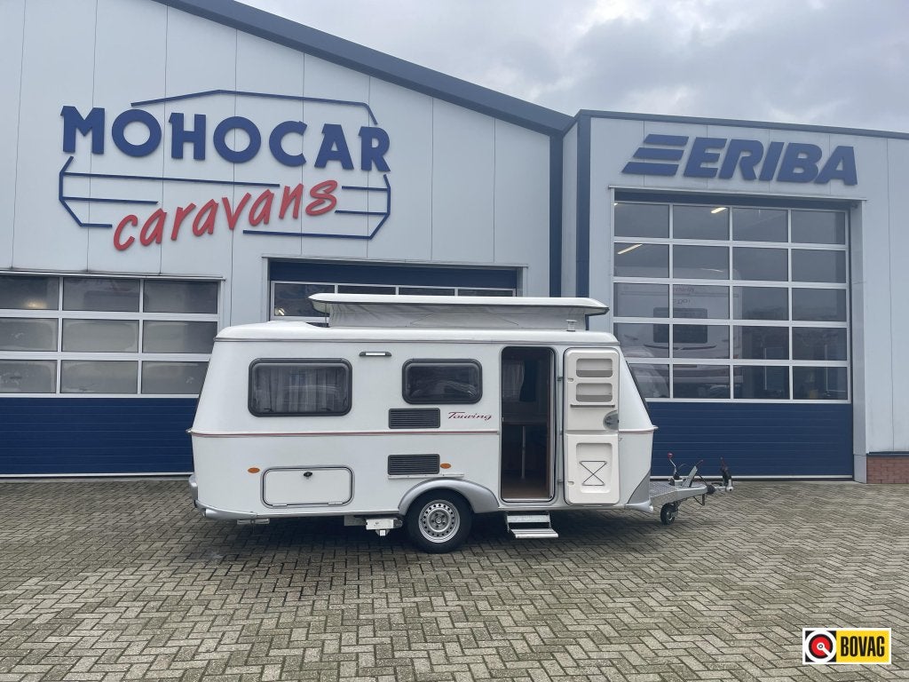 Eriba Touring Troll 550 Mover, boiler, Caravans en Kamperen, Caravans, Schokbreker, Bedrijf, Treinzit, Tot en met 3