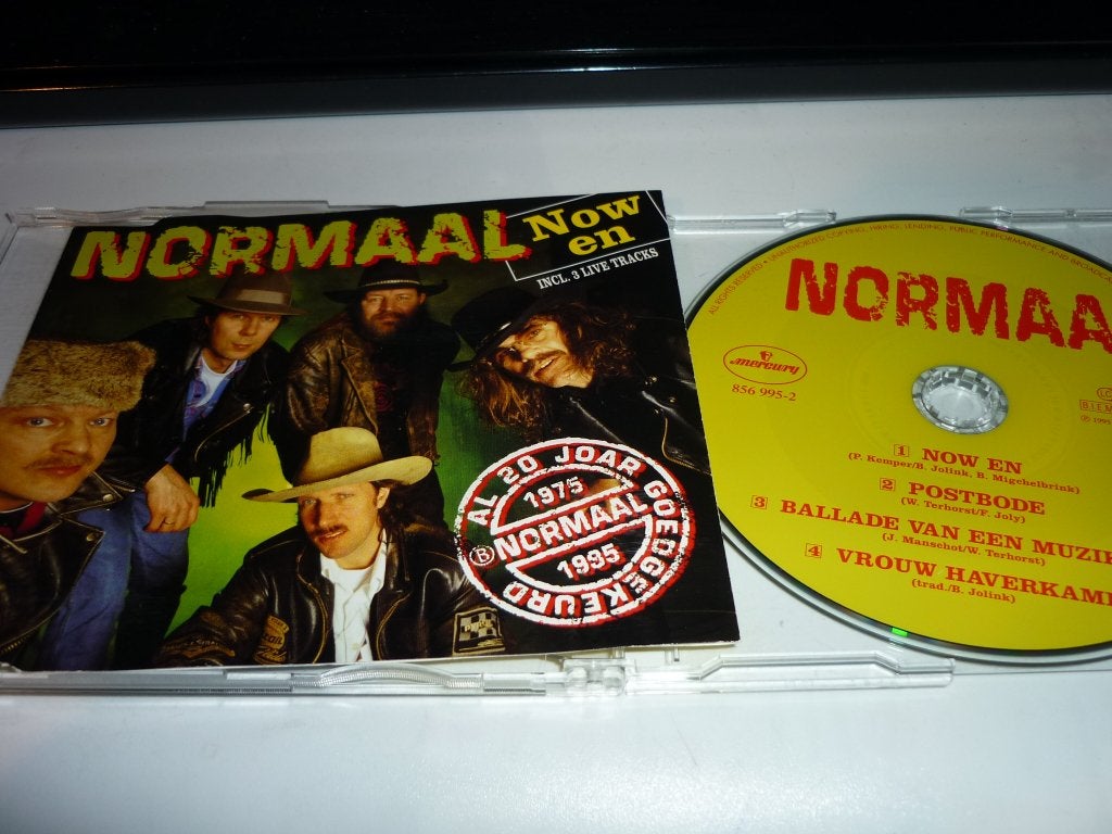 Normaal - Now En (CD Single, 1995), Inclusief boekje, Ophalen of Verzenden, Zo goed als nieuw, Single