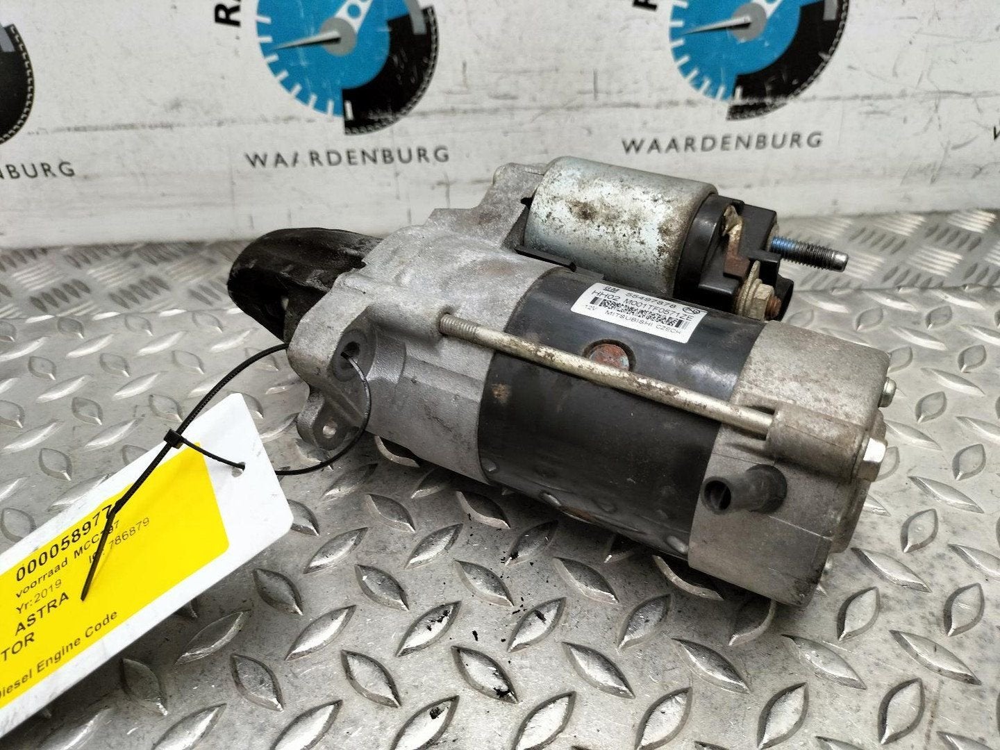 OPEL ASTRA STARTMOTOR 2019, Ophalen of Verzenden, Gebruikt, ARN erkend