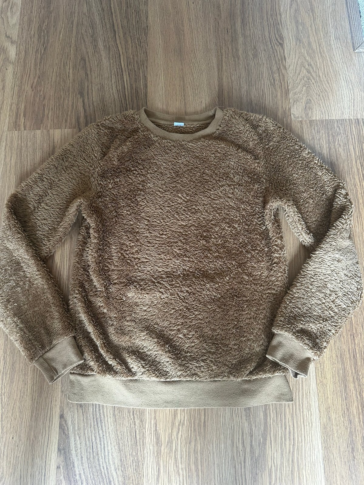 Zachte bruine teddy trui - Maat 158/164, Ophalen of Verzenden, Gebruikt, Meisje, Trui of Vest