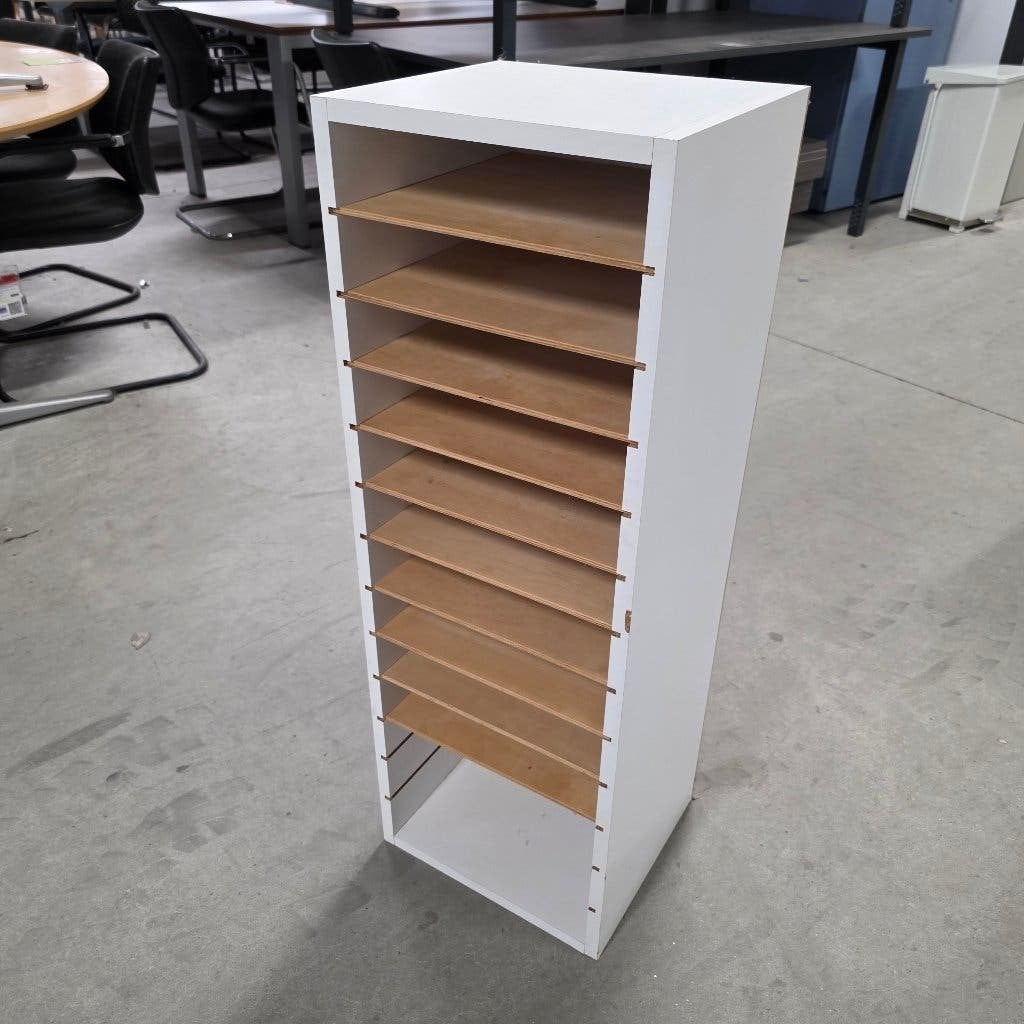 houten kast A4 formaat Brievenbak , Papierlade,, Ophalen, Gebruikt, 25 tot 50 cm, Minder dan 150 cm