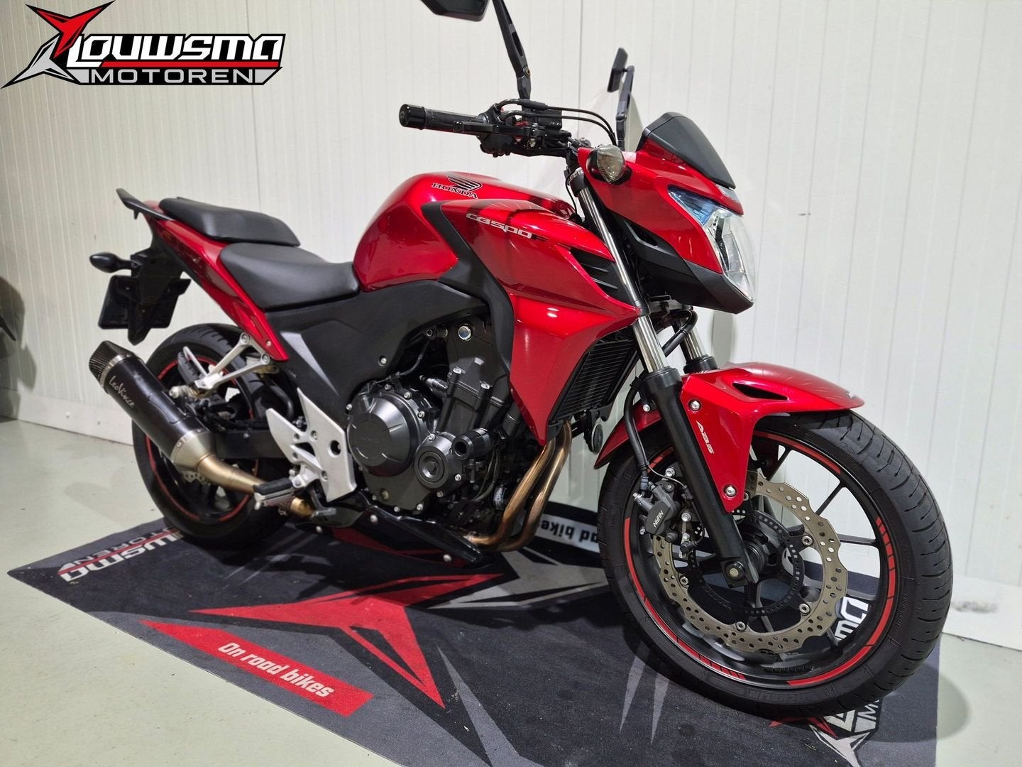 HONDA CB 500 F ABS Leovince|Garantie| A2 rbw CB500F, Motoren, 2 cilinders, HONDA, Bedrijf, Onbekend