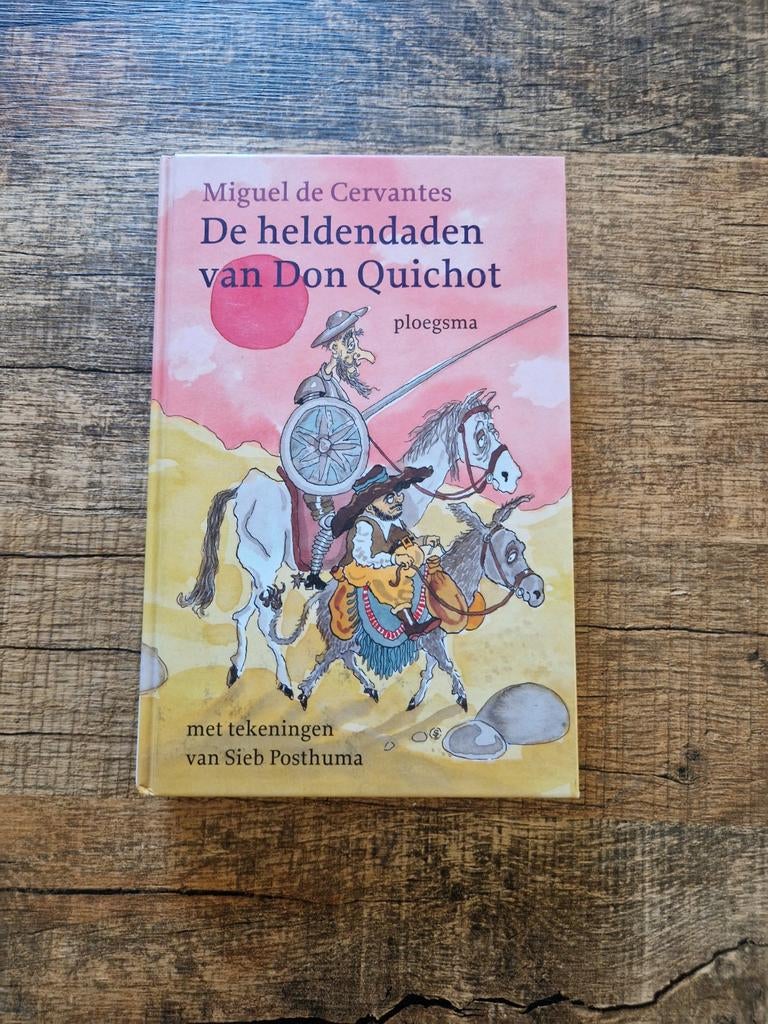 Boek Hardcover heldendaden van don quichot miguel cervantes, Ophalen of Verzenden, Zo goed als nieuw, Fictie algemeen