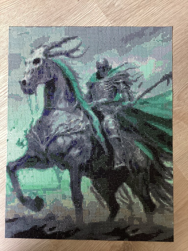 Paard diamond painting, Ophalen, Groen, Dieren, Nieuw