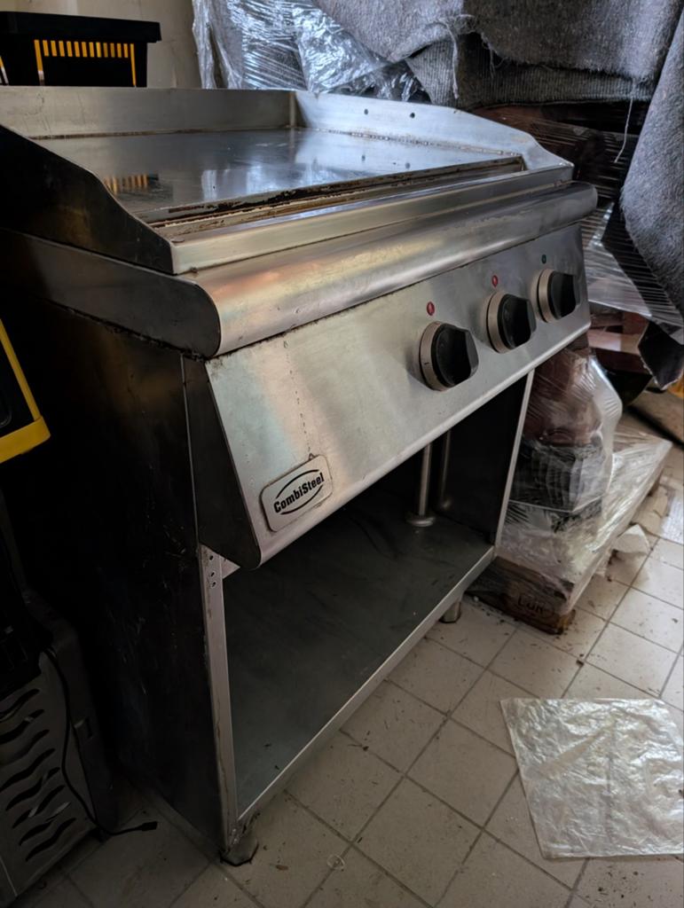 Combi Steel bakplaat glad, Zakelijke goederen, Horeca | Keukenapparatuur, Ophalen, Fornuis, Frituur en Grillen