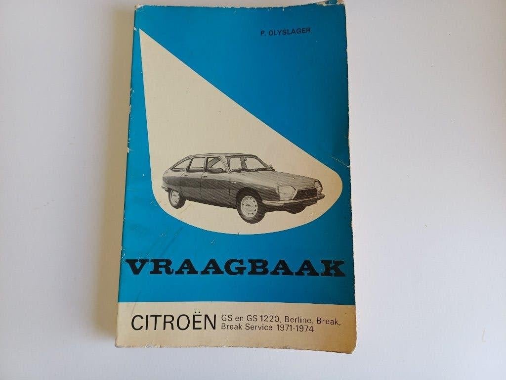 vraagbaak  Citroën GS of GS 1220, Ophalen of Verzenden