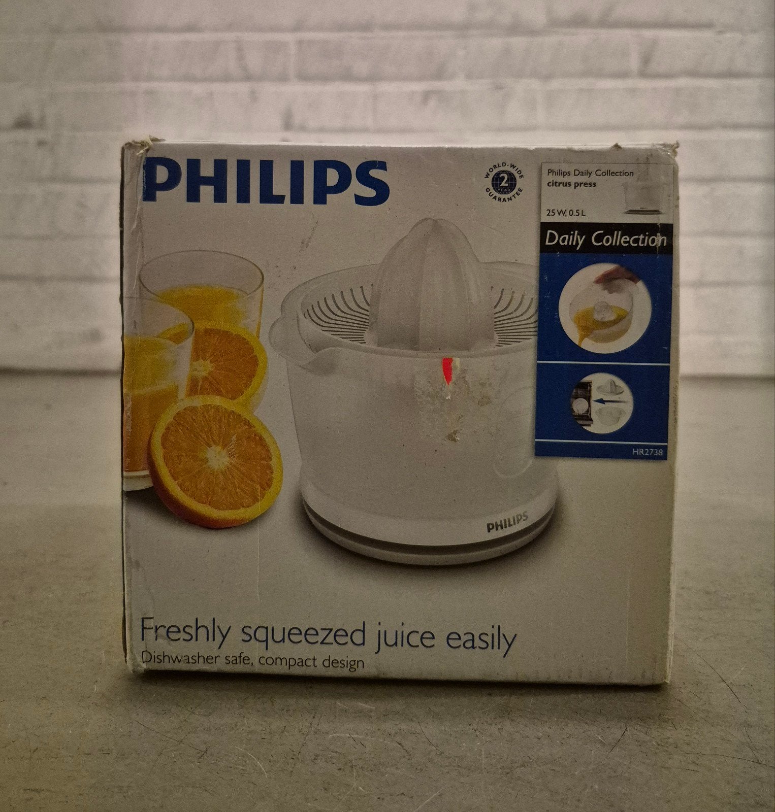 Philips Daily Collection Citruspers - Nieuw in doos, Ophalen of Verzenden, Nieuw