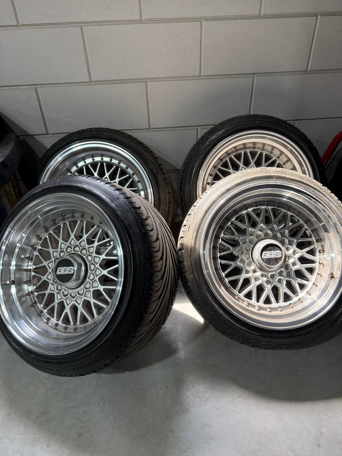 BBS RS velgen/wielen 4x100 16 inch, Velg(en), 16 inch, Ophalen of Verzenden, 195 mm
