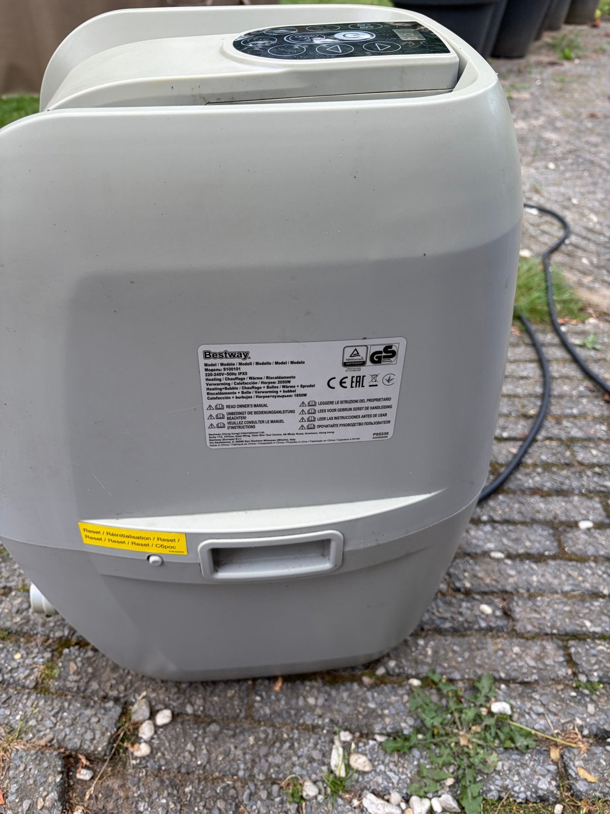 Bestway Lay-Z-Spa pomp- en verwarmingseenheid, Ophalen, Gebruikt, Zwembadpomp