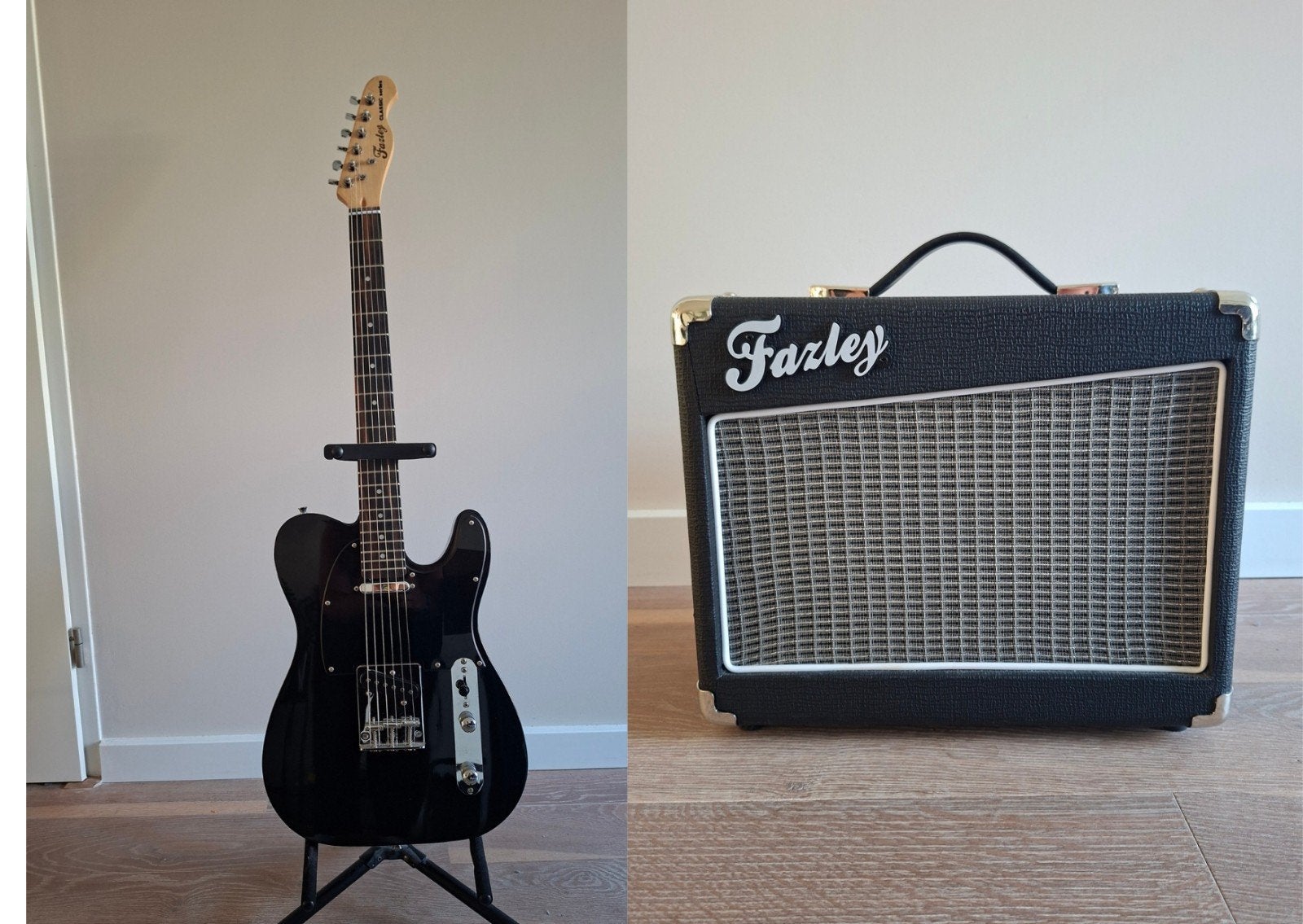 Farley Classic Series elektrische gitaar met versterker, Met versterker, Zo goed als nieuw, Solid body, Ophalen