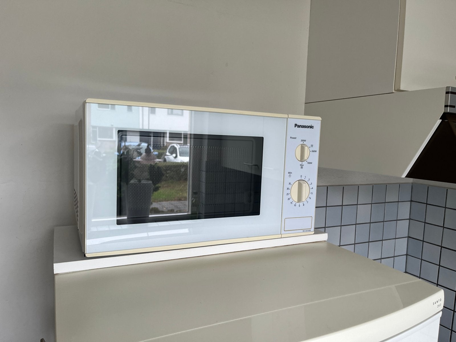 Gratis Panasonic Magnetron, Witgoed en Apparatuur, Ophalen of Verzenden, Gebruikt, Vrijstaand, Magnetron