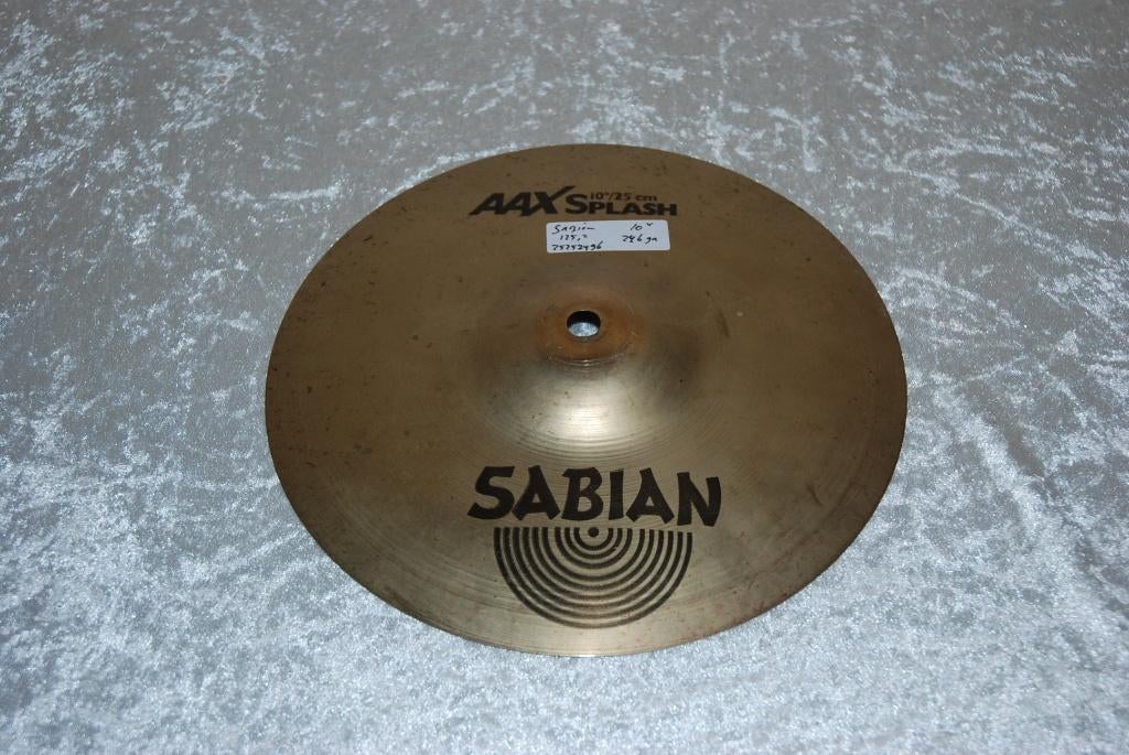 Sabian AAX splash bekken 246gr 10 inch  <25252496>, Sabian, Gebruikt, ., Drums of Percussie