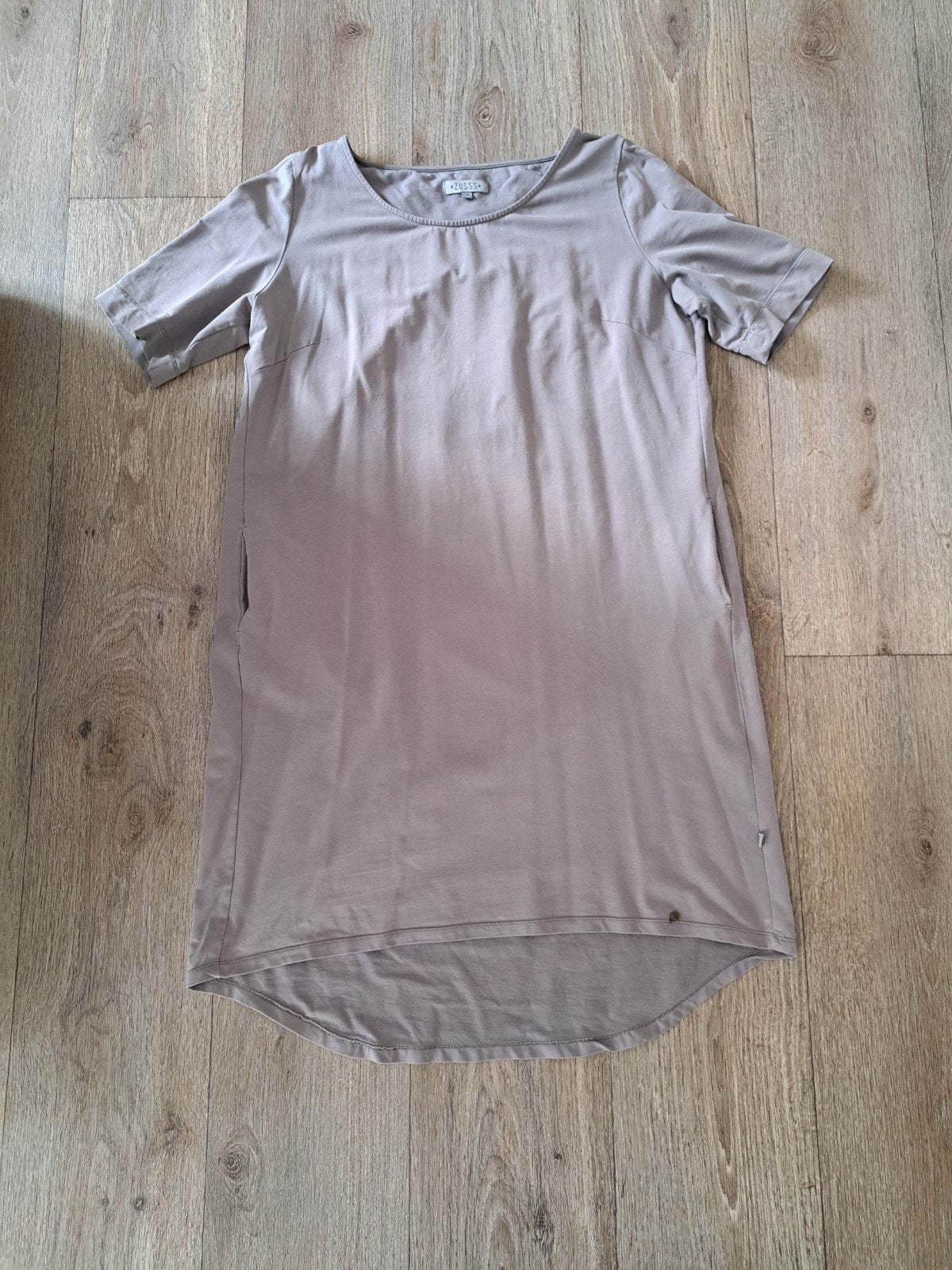 Zuss jurk L/XL, Maat 42/44 (L), Ophalen of Verzenden, Knielengte, Grijs