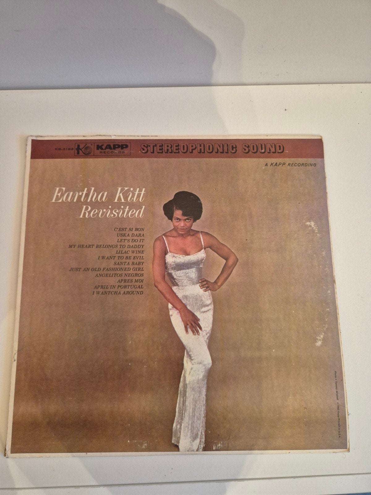 Eartha Kitt Revisited LP - Stereophonic Sound, LP, Gebruikt, Pop, Ophalen of Verzenden