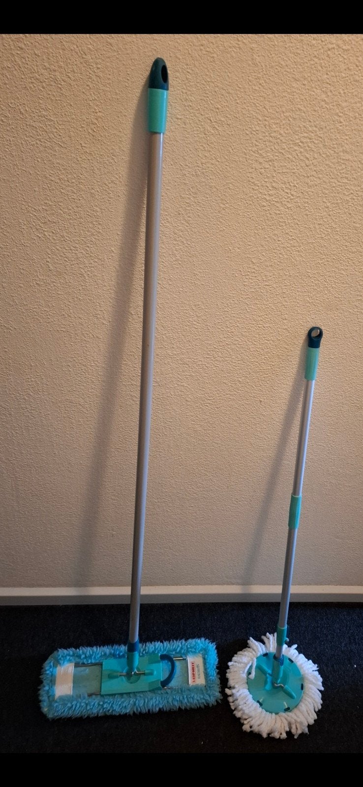 Leifheit Dweil en Mop Set - Schoonmaakgereedschap, Ophalen of Verzenden, Mop of Dweil