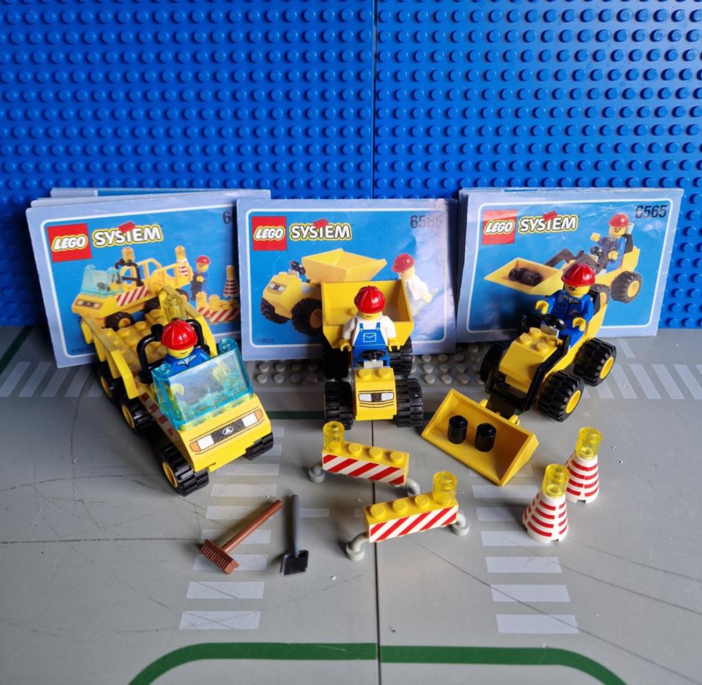 LEGO system - set 6565 "Construction Crew"., Lego, Zo goed als nieuw, Inclusief minifiguren, Ophalen of Verzenden