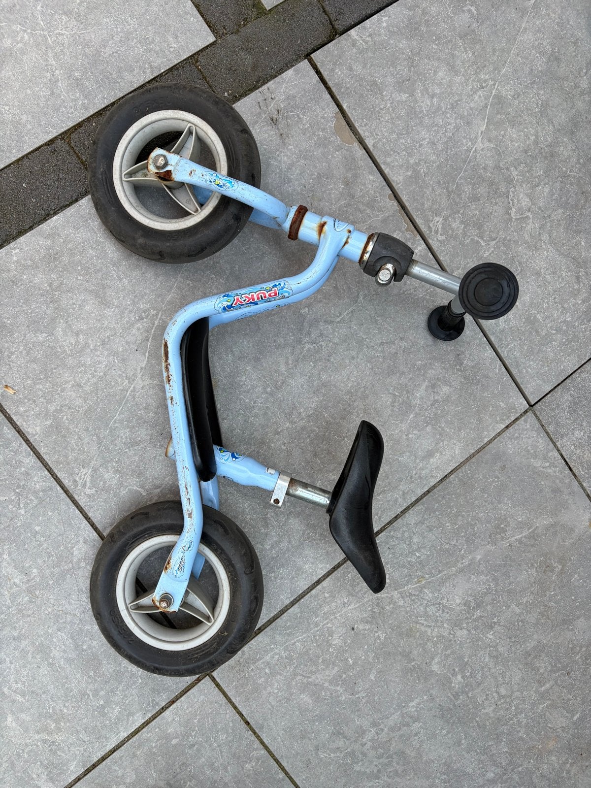Puky loopfiets, blauw, gebruikt, Fietsen en Brommers, Fietsen | Kinderfietsjes, Ophalen, Gebruikt, Minder dan 16 inch