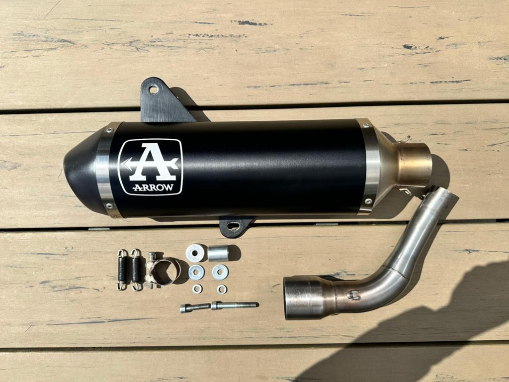 Arrow Urban Black uitlaat Vespa GTS GTV Sei Giorni, Motoren, Ophalen of Verzenden