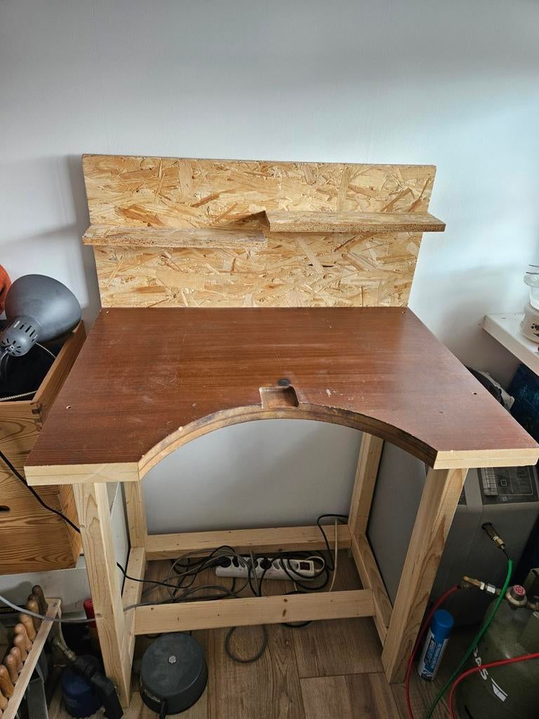 Goudsmid stavelij/werkbank 90cm hoog, Ophalen of Verzenden
