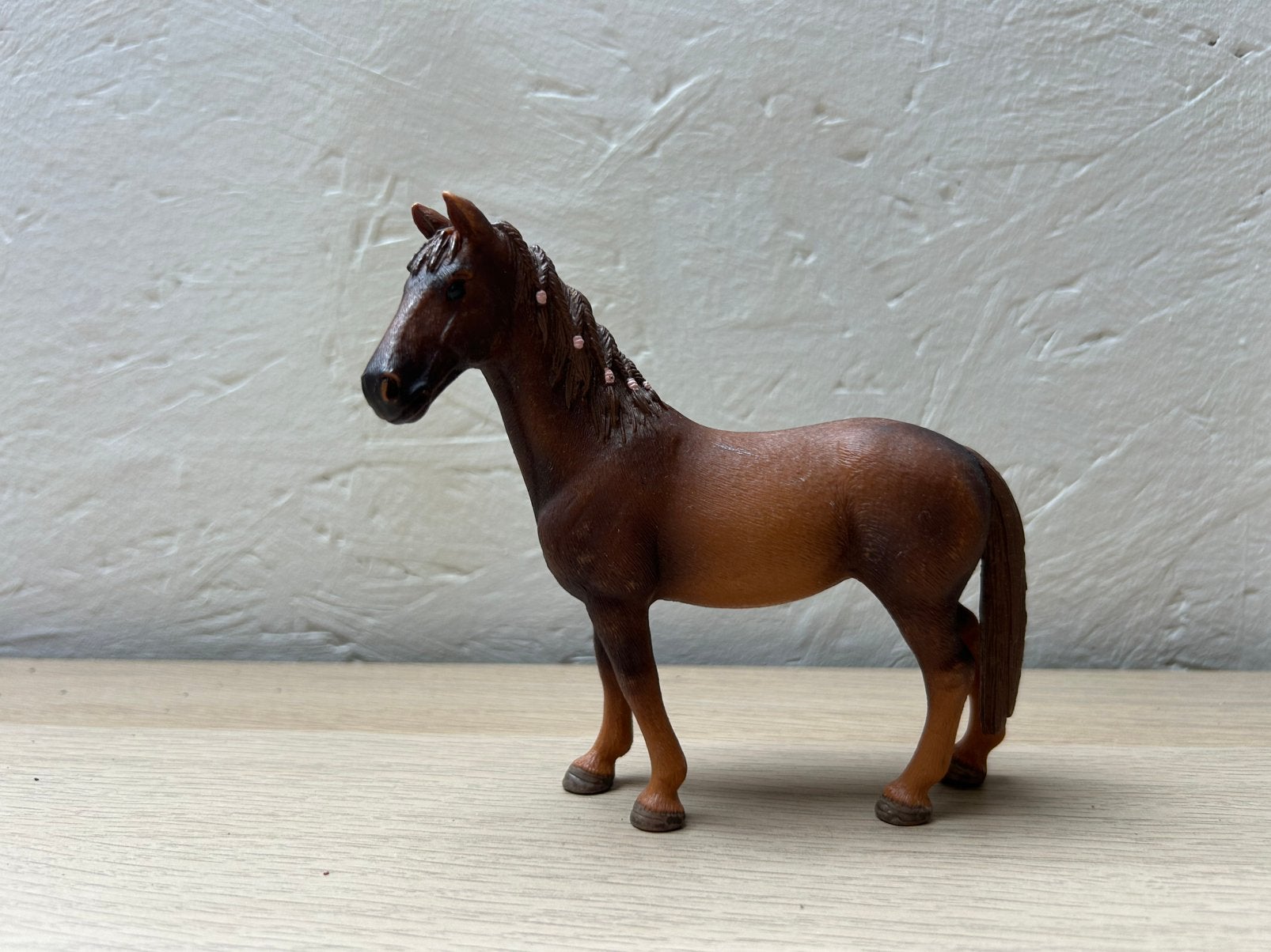Schleich müller exclusive, Ophalen of Verzenden, Zo goed als nieuw, Paard, Beeldje of Figuurtje