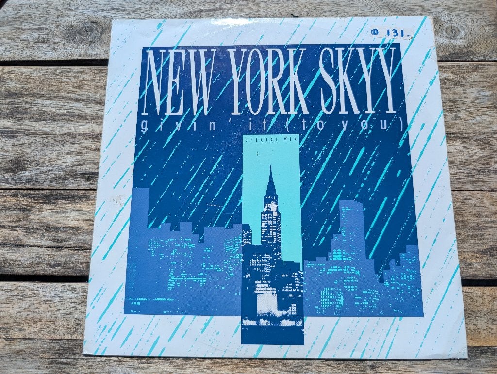 Maxi single - New York Skyy - Givin' it ( to you ), Cd's en Dvd's, Vinyl Singles, Ophalen of Verzenden, Zo goed als nieuw, Dance en House